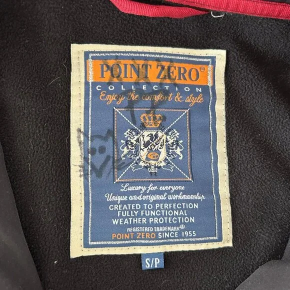 Point Zero Black Softshell Jacket - Small - Picture 4 of 5